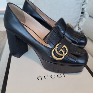 Gucci Malaga Kid pumps